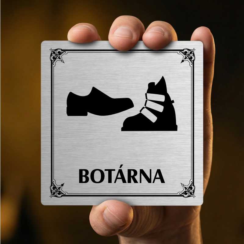 Botárna, 80x80mm, pergamen, Texas